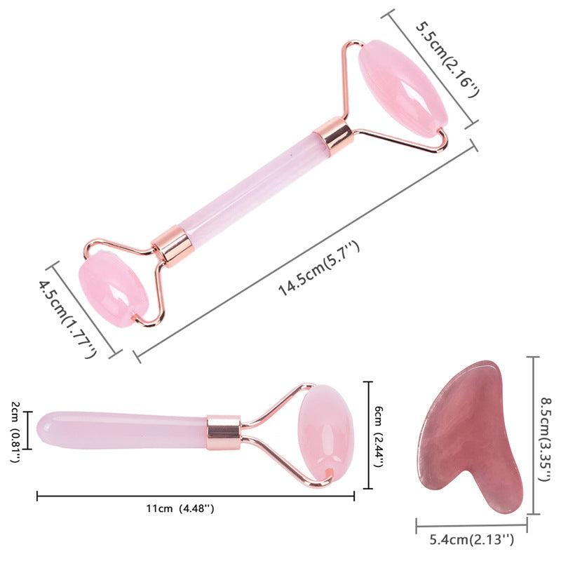 Gua Sha Sculpting Duo – Resin Beeswax Edition