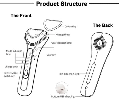 Ultrasonic Face Massager