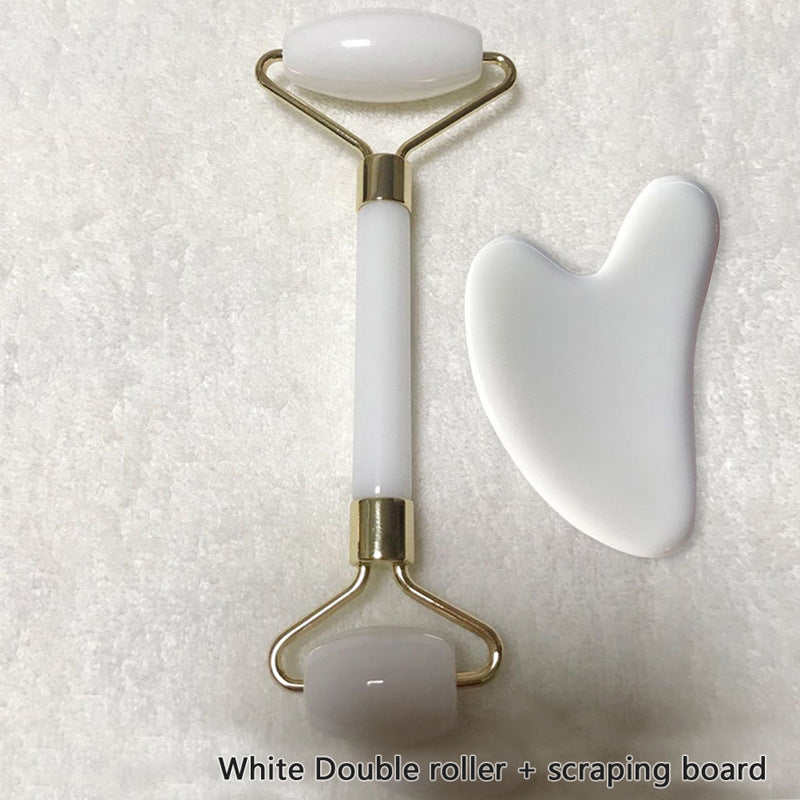 Gua Sha Sculpting Duo – Resin Beeswax Edition